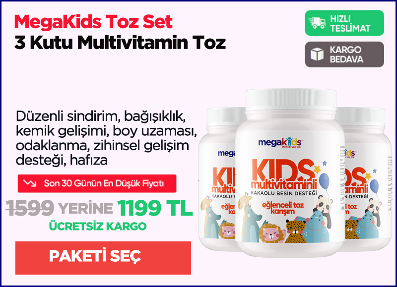 1 Adet MegaKids Macun